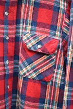 画像7: 70-80's FIVE BROTHER Check Flannel Shirt -MADE IN USA- (7)