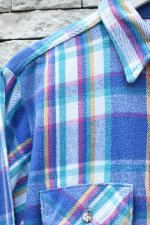 画像6: 70-80's FIVE BROTHER Check Flannel Shirt -MADE IN USA- (6)