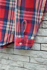 画像9: 70-80's FIVE BROTHER Check Flannel Shirt -MADE IN USA- (9)