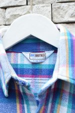 画像4: 70-80's FIVE BROTHER Check Flannel Shirt -MADE IN USA- (4)