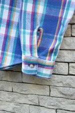 画像9: 70-80's FIVE BROTHER Check Flannel Shirt -MADE IN USA- (9)