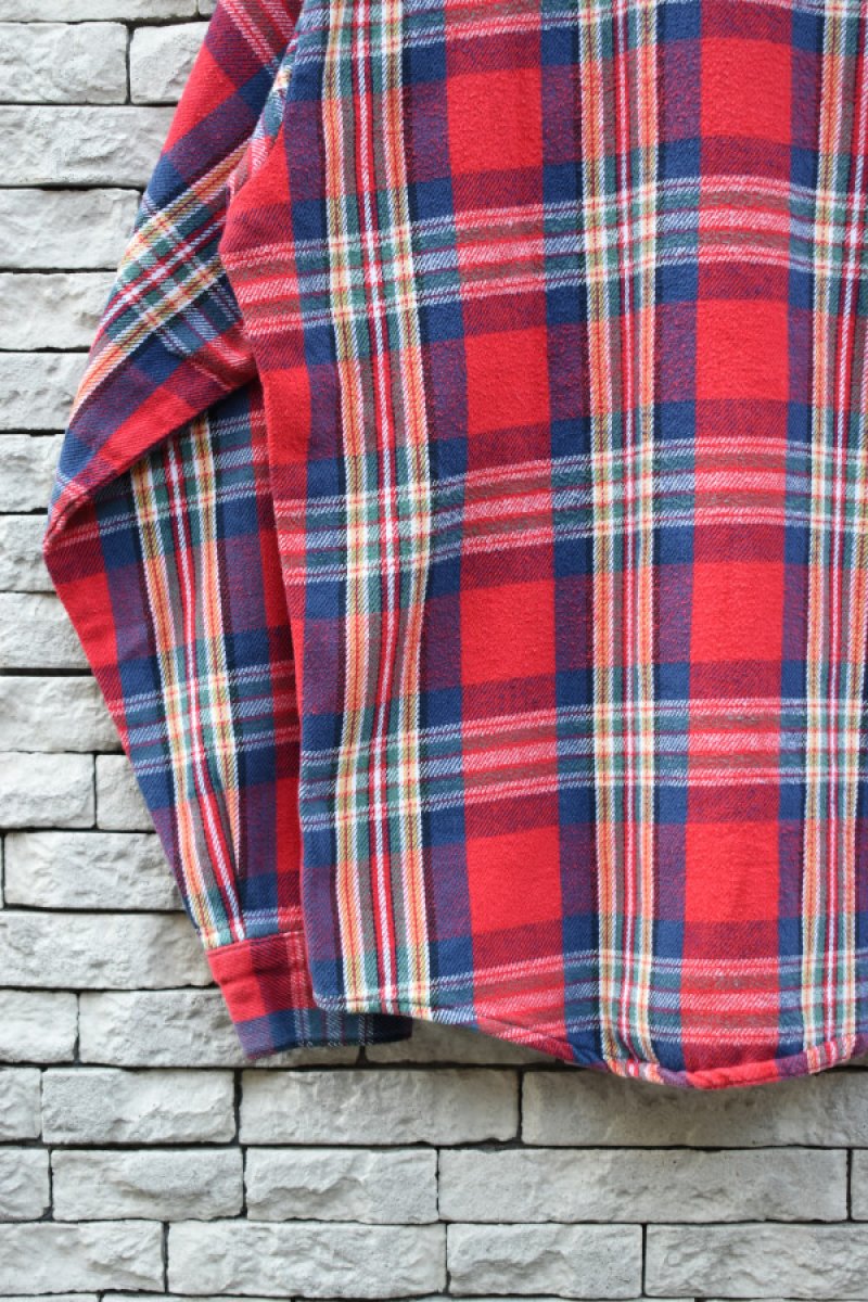 画像13: 70-80's FIVE BROTHER Check Flannel Shirt -MADE IN USA- (13)