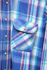 画像7: 70-80's FIVE BROTHER Check Flannel Shirt -MADE IN USA- (7)