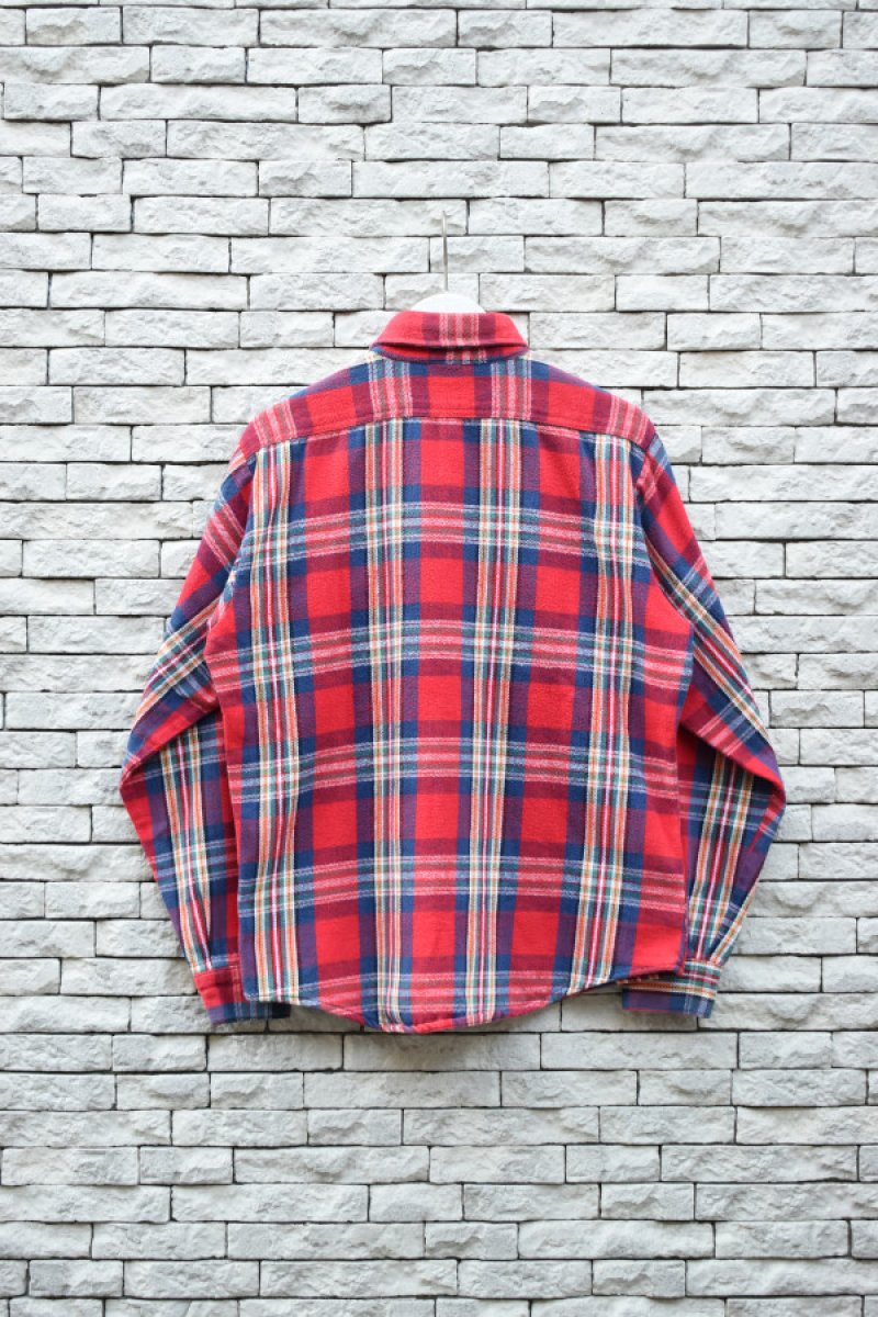 画像11: 70-80's FIVE BROTHER Check Flannel Shirt -MADE IN USA- (11)