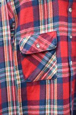 画像8: 70-80's FIVE BROTHER Check Flannel Shirt -MADE IN USA- (8)