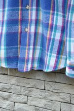画像10: 70-80's FIVE BROTHER Check Flannel Shirt -MADE IN USA- (10)