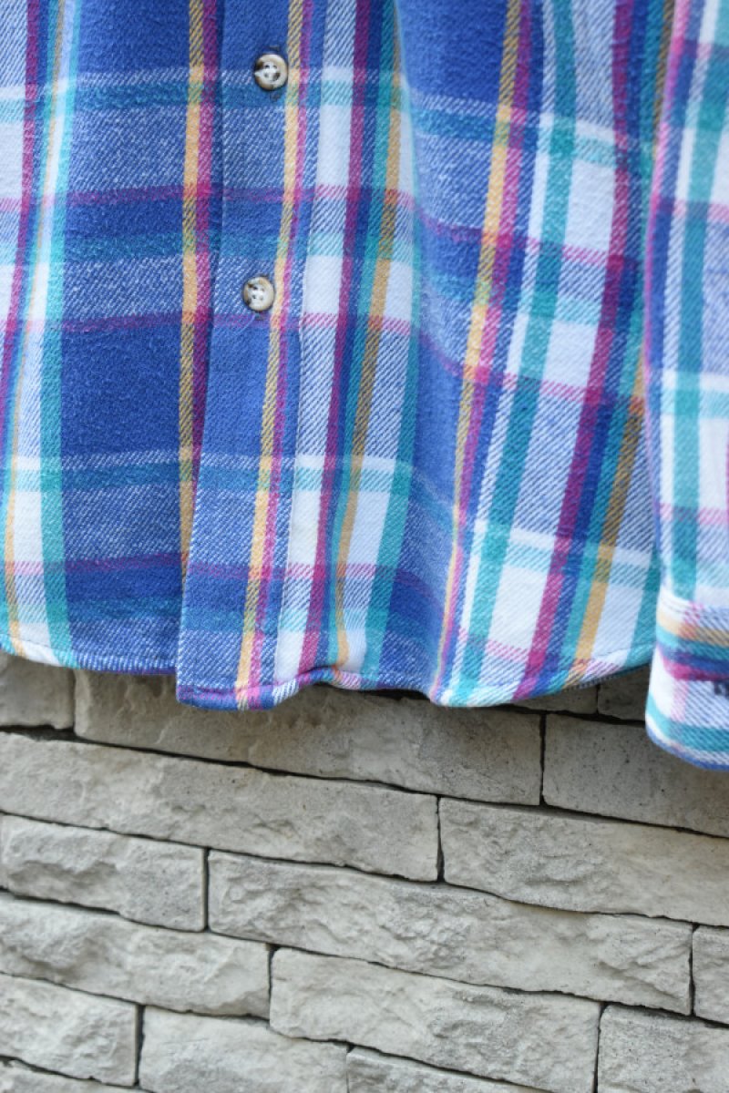 画像10: 70-80's FIVE BROTHER Check Flannel Shirt -MADE IN USA- (10)