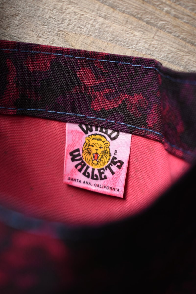 画像5: [DEADSTOCK] WILD WALLETS Patterned Floral Tote Bag -MADE IN USA- [RED] (5)