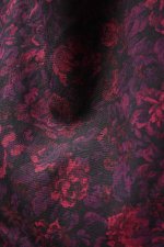 画像3: [DEADSTOCK] WILD WALLETS Patterned Floral Tote Bag -MADE IN USA- [RED] (3)