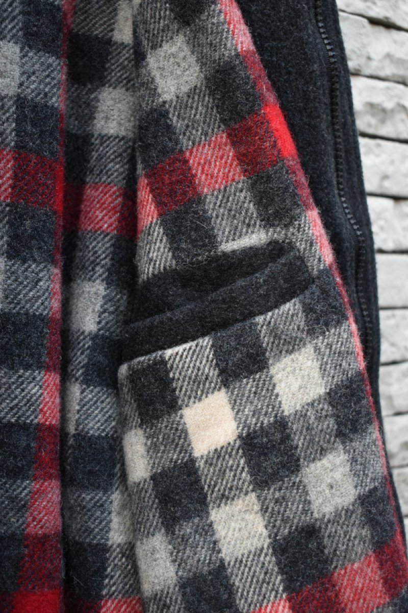 画像15: 80's Woolrich Wool Bomber Jacket -MADE IN USA- (15)
