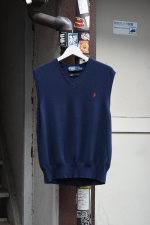 画像1: Ralph Lauren PIMA COTTON Knit Vest (1)