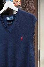 画像3: Ralph Lauren PIMA COTTON Knit Vest (3)