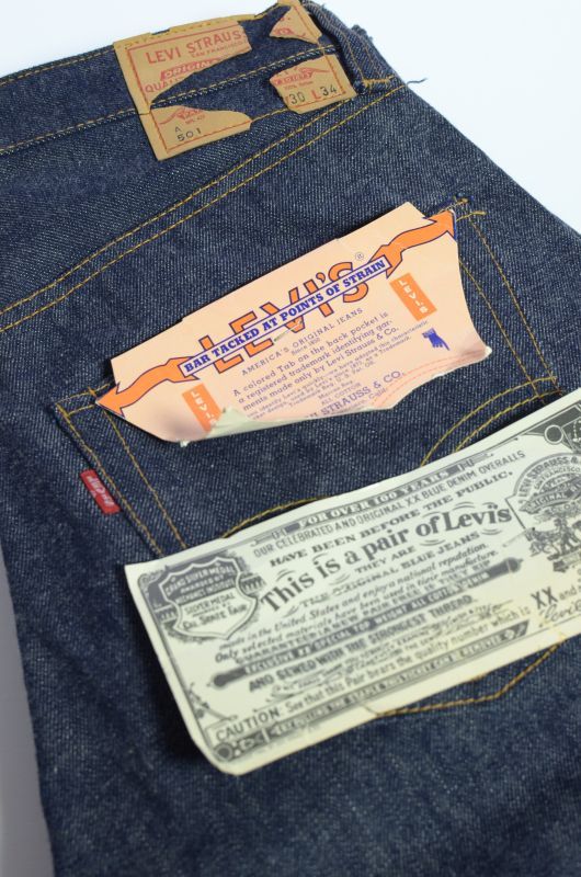 LEVIS 501 A-TYPE [1960s DeadStock] が入荷しました