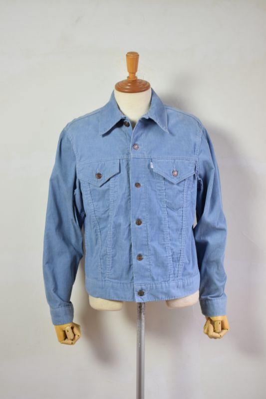 Levi's 70505 corduroy jacket [SAX BLUE] が入荷しました