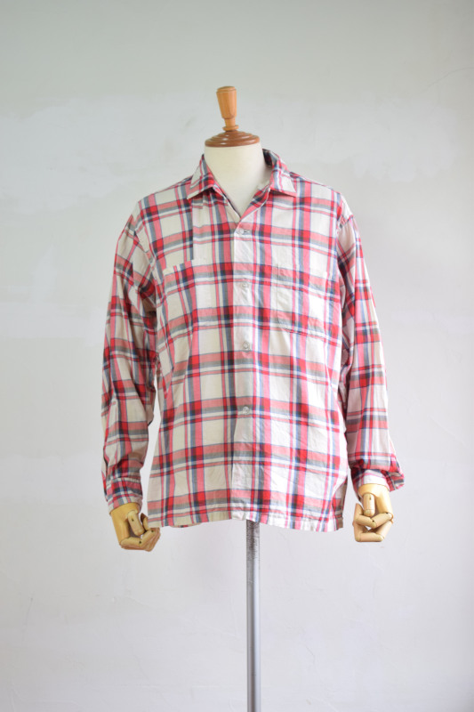 60's TOWNCREFT open collar shirts が入荷致しました