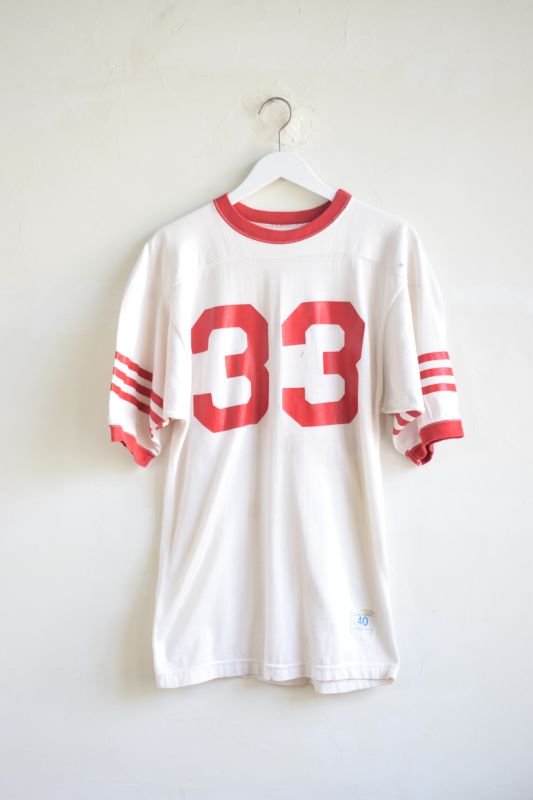 70's Champion football Teeが入荷致しました