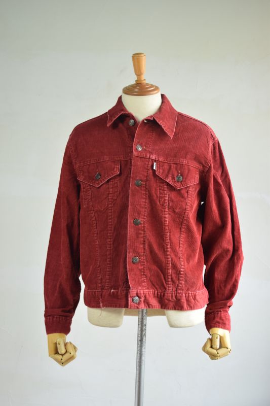 Levi's 70505 corduroy jacket [RED] が入荷致しました