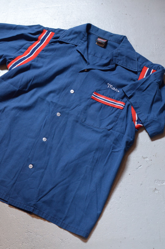 80〜90's HILTON bowling shirt が入荷いたしました