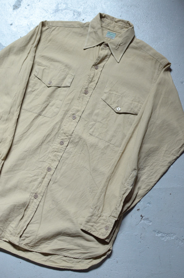 〜60's Conqueror cotton poplin shirt が入荷いたしました