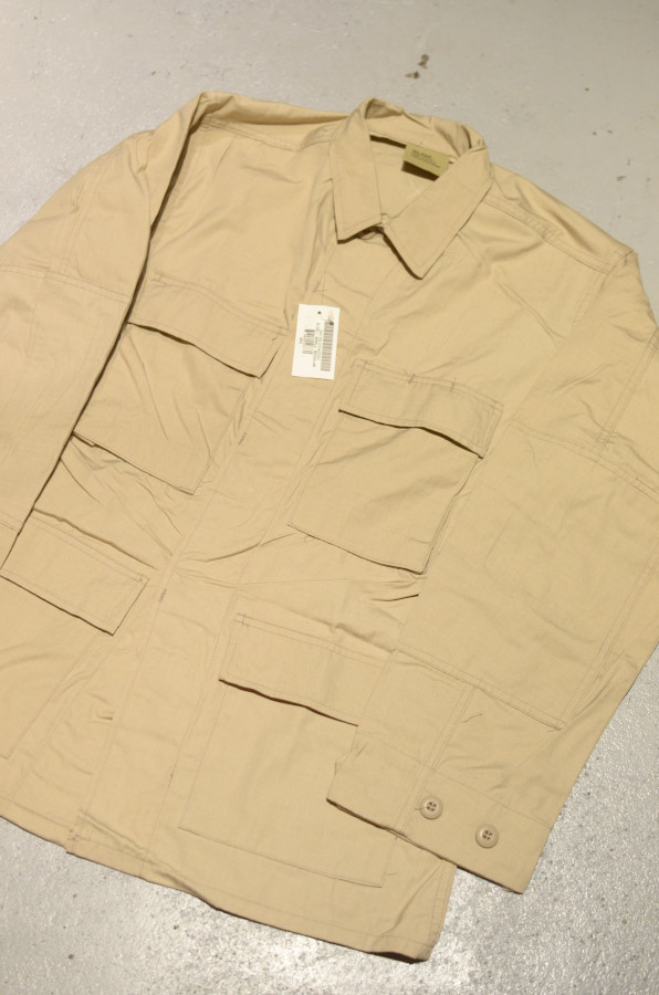 U.S.ARMY BDU JACKET [KHAKI] -deadstock- が入荷いたしました 