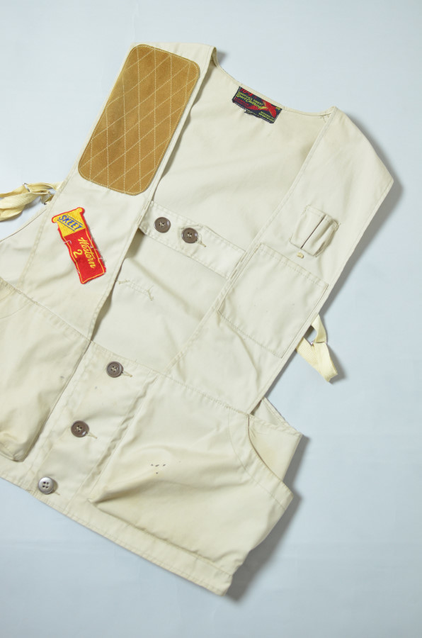 60~70's 10-X shooting vest が入荷いたしました