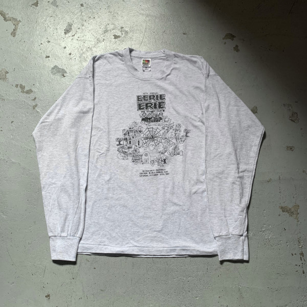 90's EERIE ERIE long sleeve tee が入荷しました