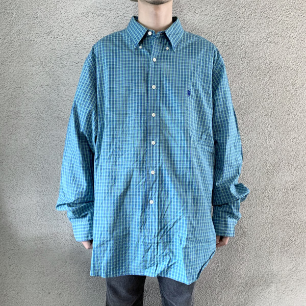 90's Ralph Lauren check B/D shirt が入荷しました　