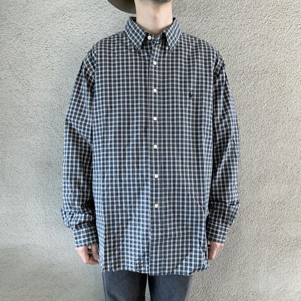 90's Ralph Lauren check B/D shirt が入荷しました