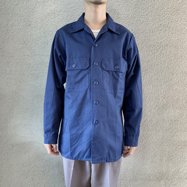 80's US NAVY utility shirt type II が入荷しました