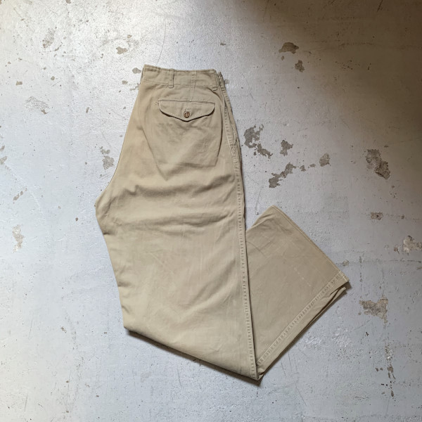 40's US NAVY chino trouser が入荷しました