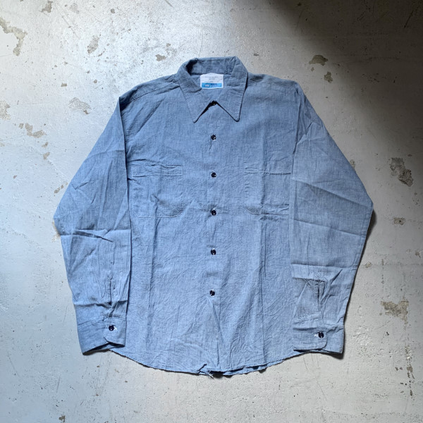 70's Sears chambray shirt が入荷しました