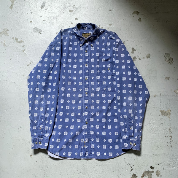 80-90's Eddie Bauer L/S BD shirt が入荷しました
