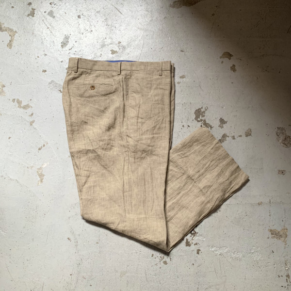 BANANA REPUBLIC linen trousers が入荷しました