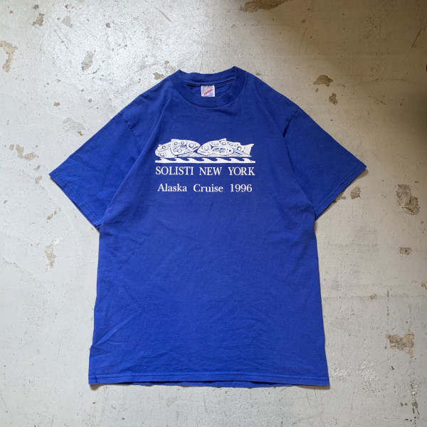 90's JERZEES S/S print tee が入荷しました
