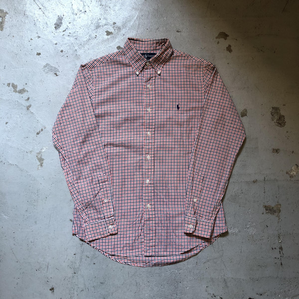 90's Ralph Lauren check B/D shirt が入荷しました