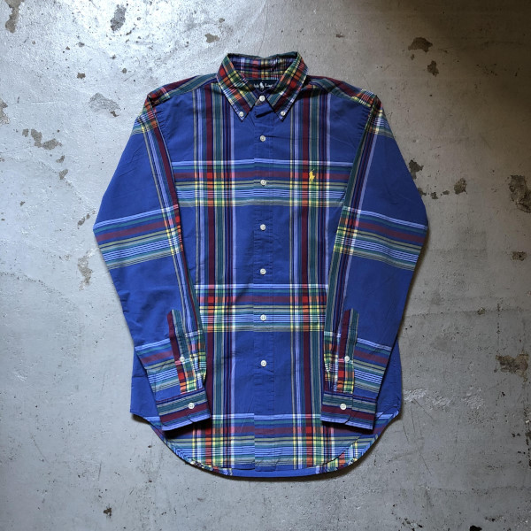 90's Ralph Lauren check B/D shirt が入荷しました