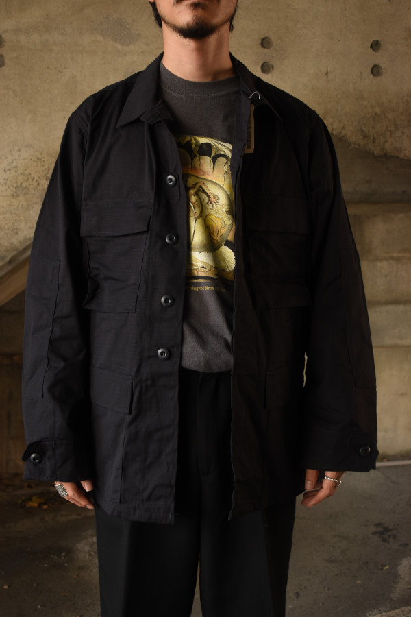 97 US MILITARY BDU JACKET black 357 -dead stock- 97 US MILITARY BDU JACKET black 357 -dead stock-