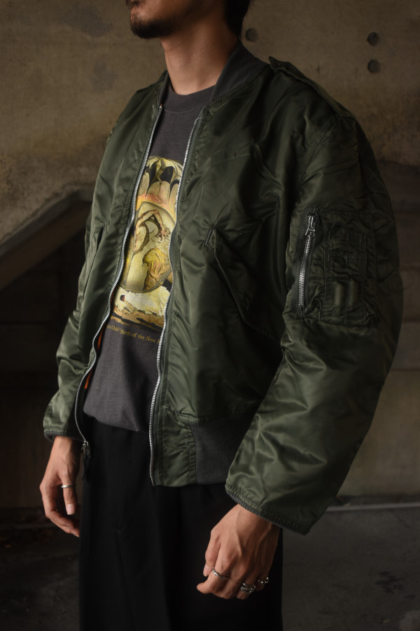 90's-00's ALPHA L-2B flight jacket -deadstock-