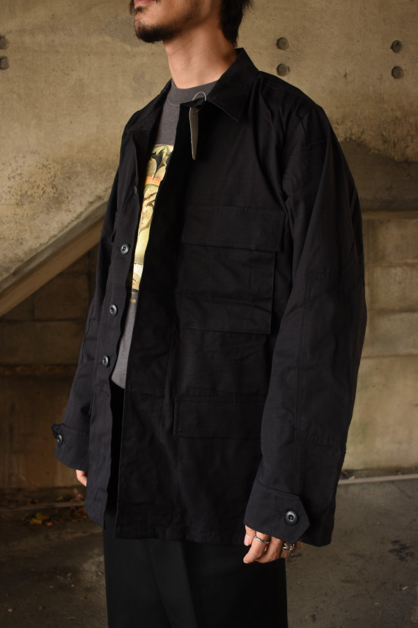 リバーシブルタイプ ☆デッドストック☆US ARMY BDU☆ BLACK 357
