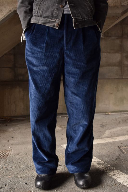 画像1: HENRY GRETHEL design wide wale corduroy pants (1)