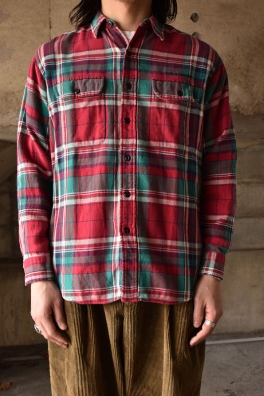 画像1: Ralph Lauren flannel shirt (1)