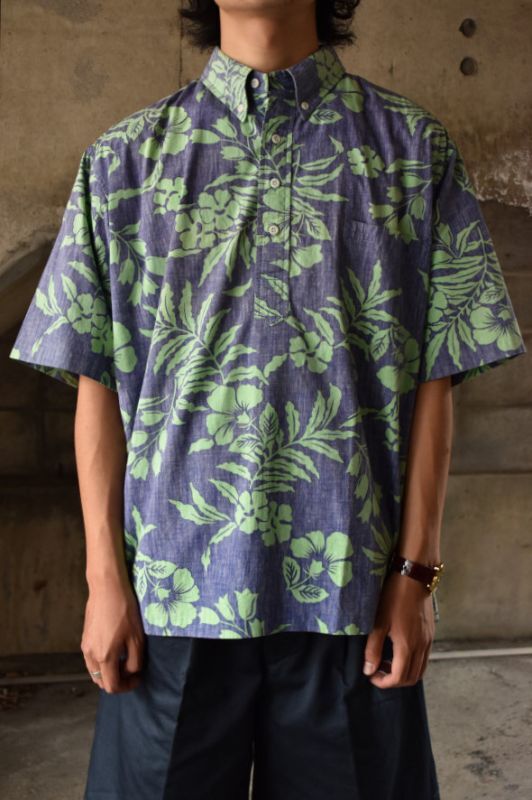 画像1: 80's reynspooner S/S hawaiian shirt (1)