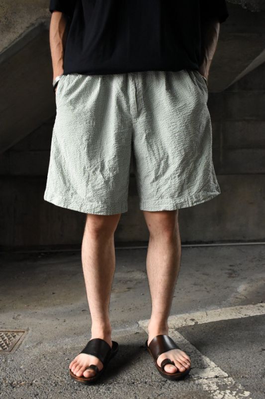 画像1: CUTTER&BUCK 2-tuck seersucker shorts (1)
