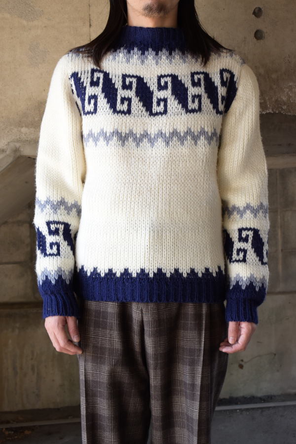 画像1: Ecuador knit sweater (1)