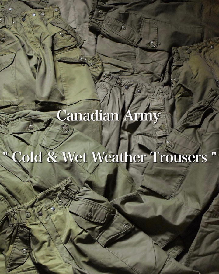 Royal Canadian Army Cold&Wet Weather Trousers