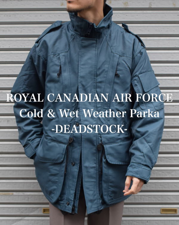 画像1: ROYAL CANADIAN AIR FORCE Cold & Wet Weather Parka -DEADSTOCK- (1)
