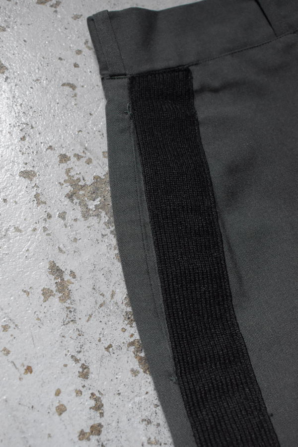 70s Vintage military side line pants