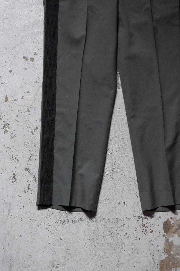 70s Vintage military side line pants