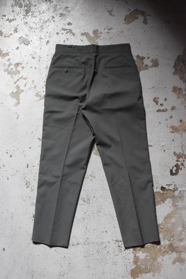 70s Vintage military side line pants