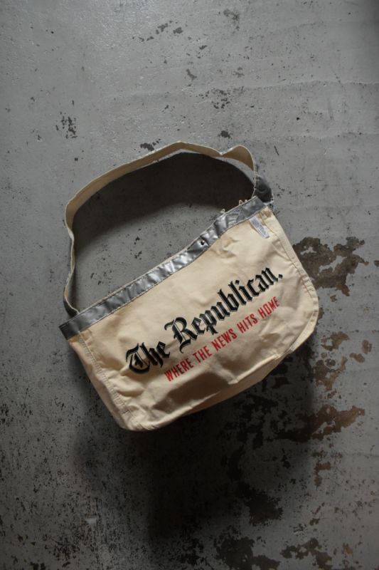 ご予約商品 Newspaper bag 40s〜 Deadstock | lesclefsdubienetre.com